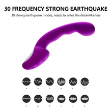 Load image into Gallery viewer, Waterproof Rechargeable Women Vibrator sex toy 30 speed G spot dual motors finger vagina vibro stimulator for female c