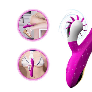 Lickety split licking vibrator