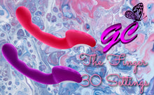 Load image into Gallery viewer, Waterproof Rechargeable Women Vibrator sex toy 30 speed G spot dual motors finger vagina vibro stimulator for female c