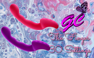Waterproof Rechargeable Women Vibrator sex toy 30 speed G spot dual motors finger vagina vibro stimulator for female c