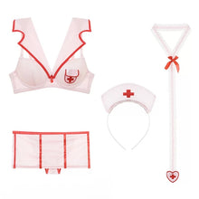 Load image into Gallery viewer, Erotic sex hot lingerie, sexy nurse uniform