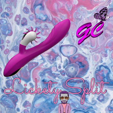 Lickety split licking vibrator